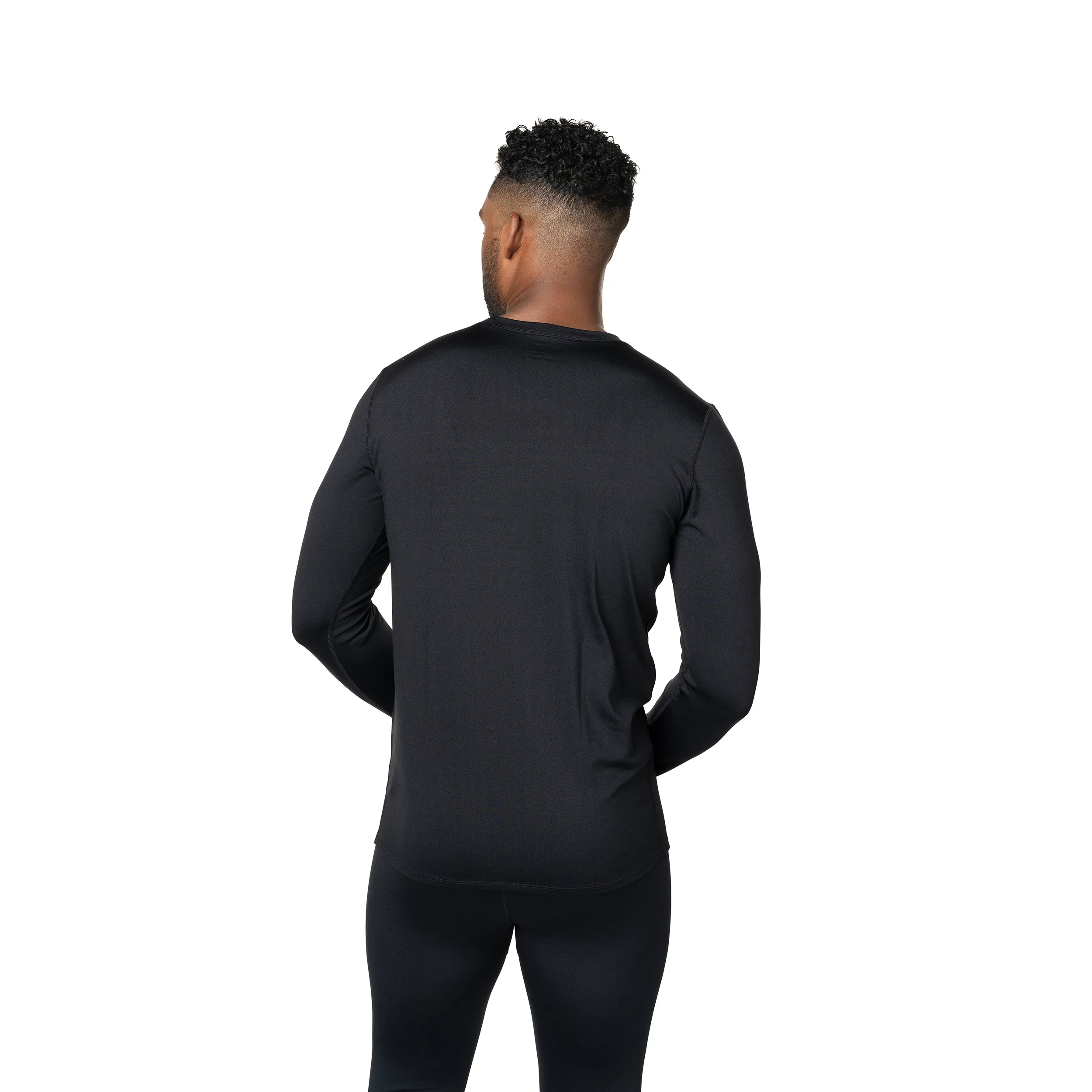 Men's Micro-Elite Chamois Crewneck - Black