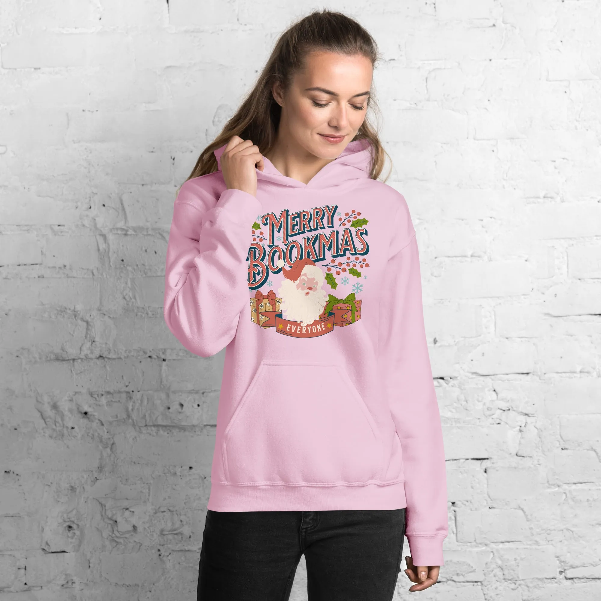 Merry Bookmas Chistmas Hoodie