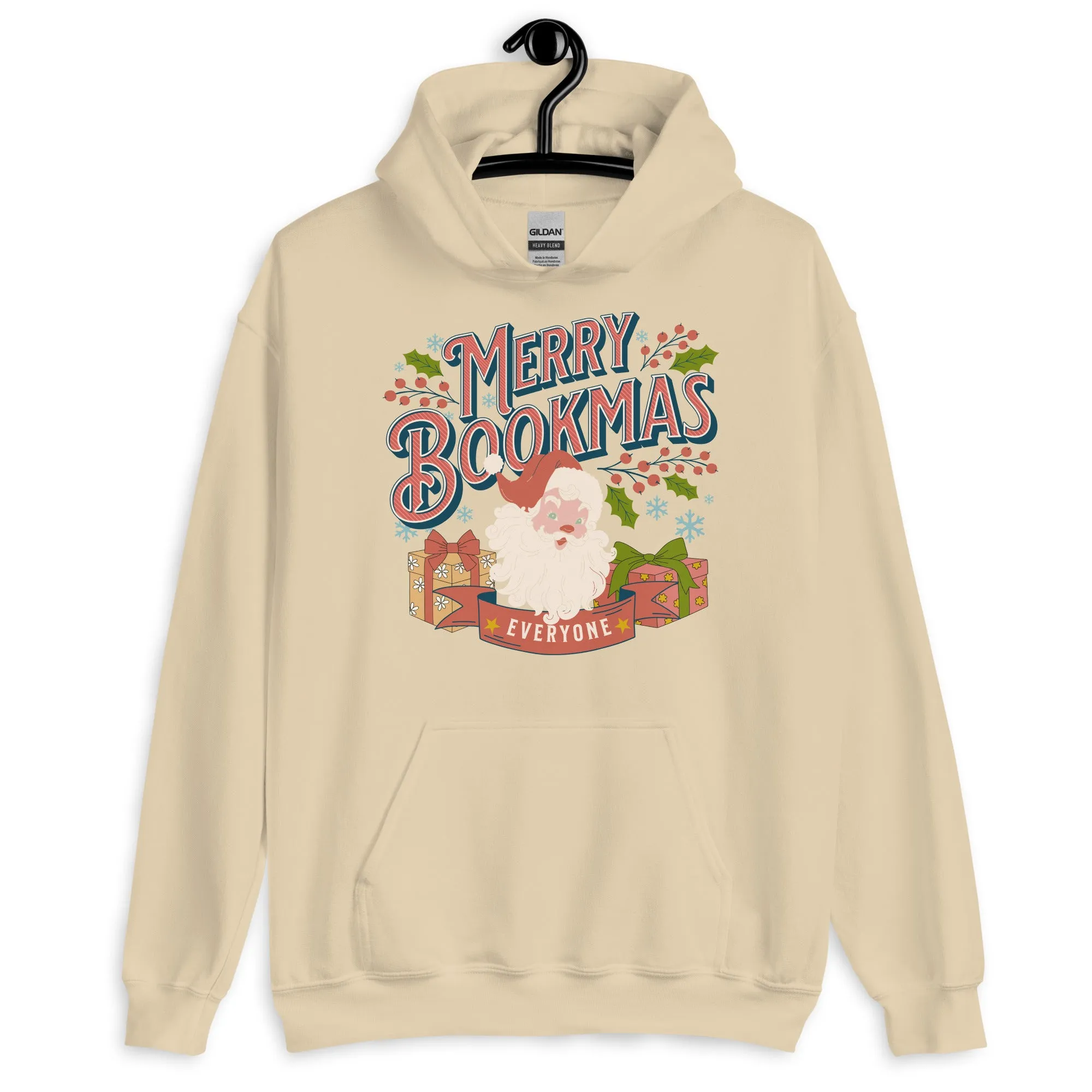 Merry Bookmas Chistmas Hoodie