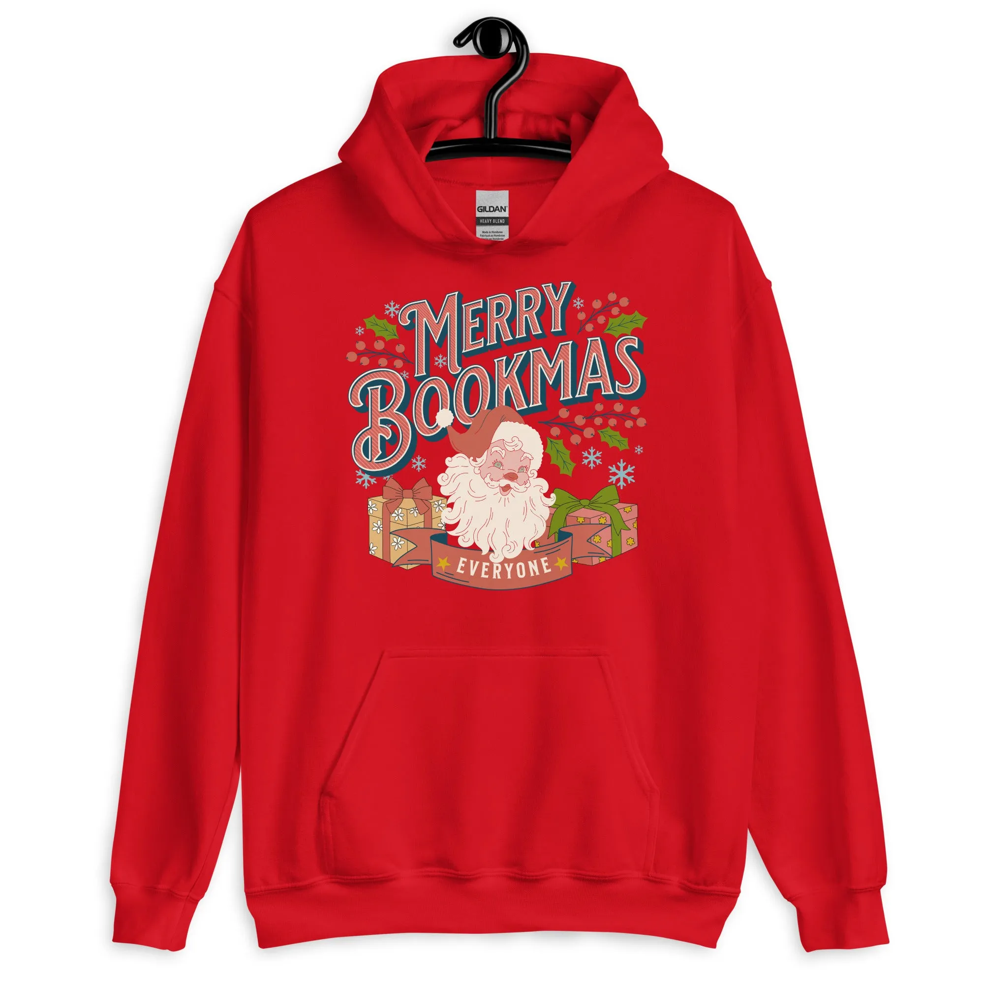 Merry Bookmas Chistmas Hoodie