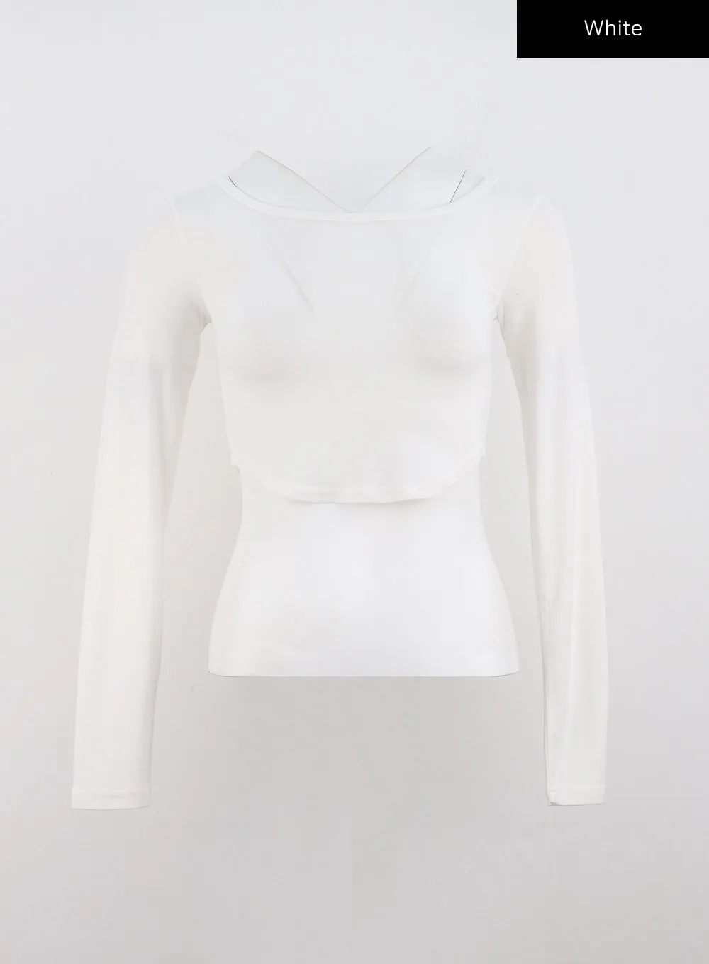 Metro Modern Bare-Midriff Top CO318