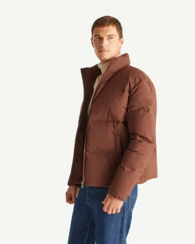 Nagal Extreme Cold puffer-style down jacket Dark chocolate