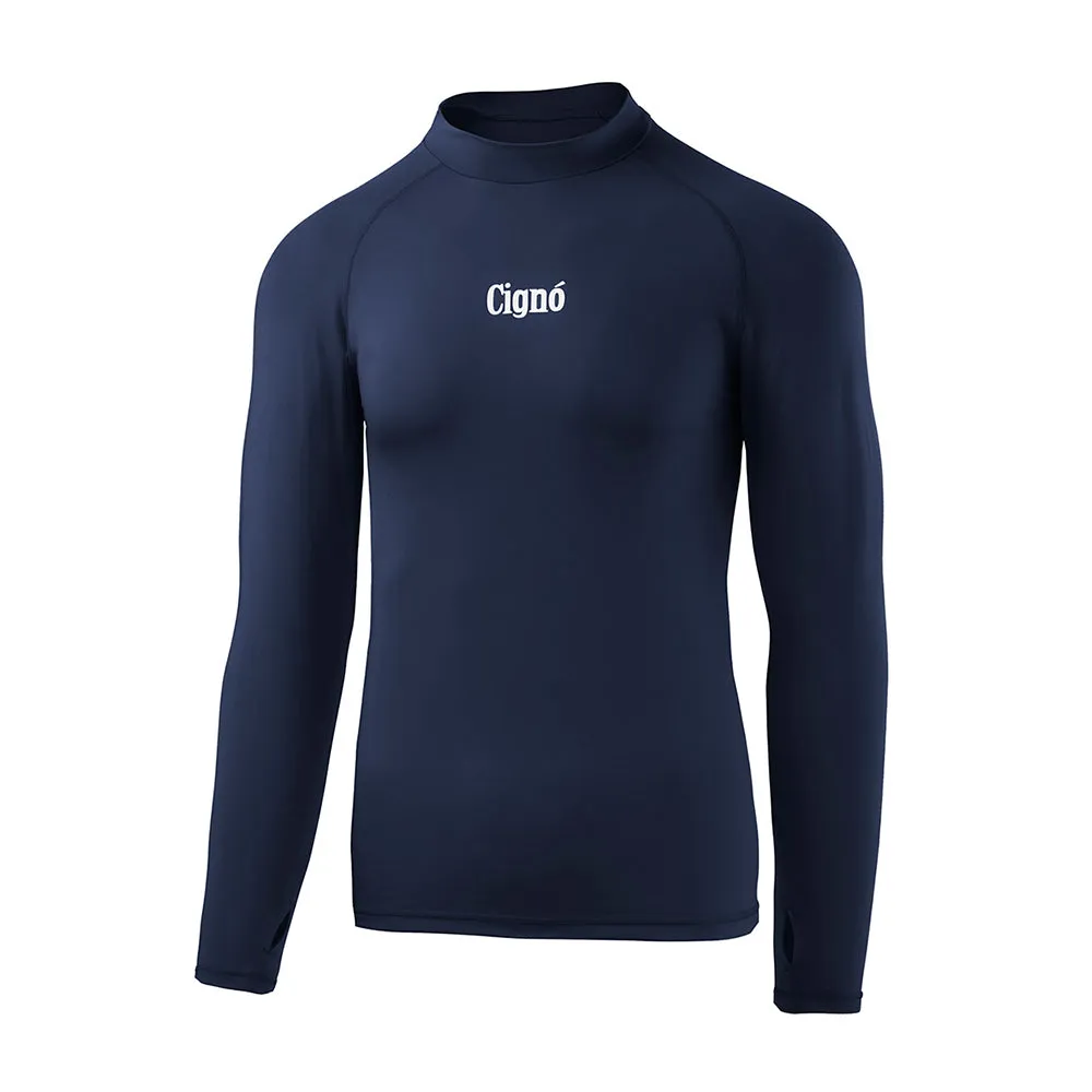 NAVY CIGNO BASELAYER LONG SLEEVE TOP