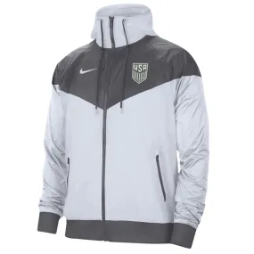 Nike United States Windrunner Jacket 22/23 (White/Grey)