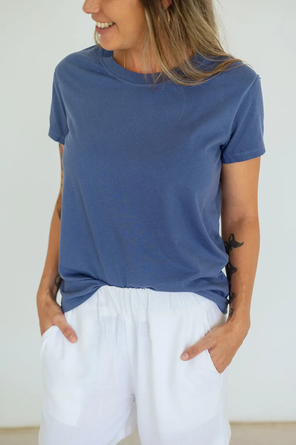 Niki T-Shirt Blue