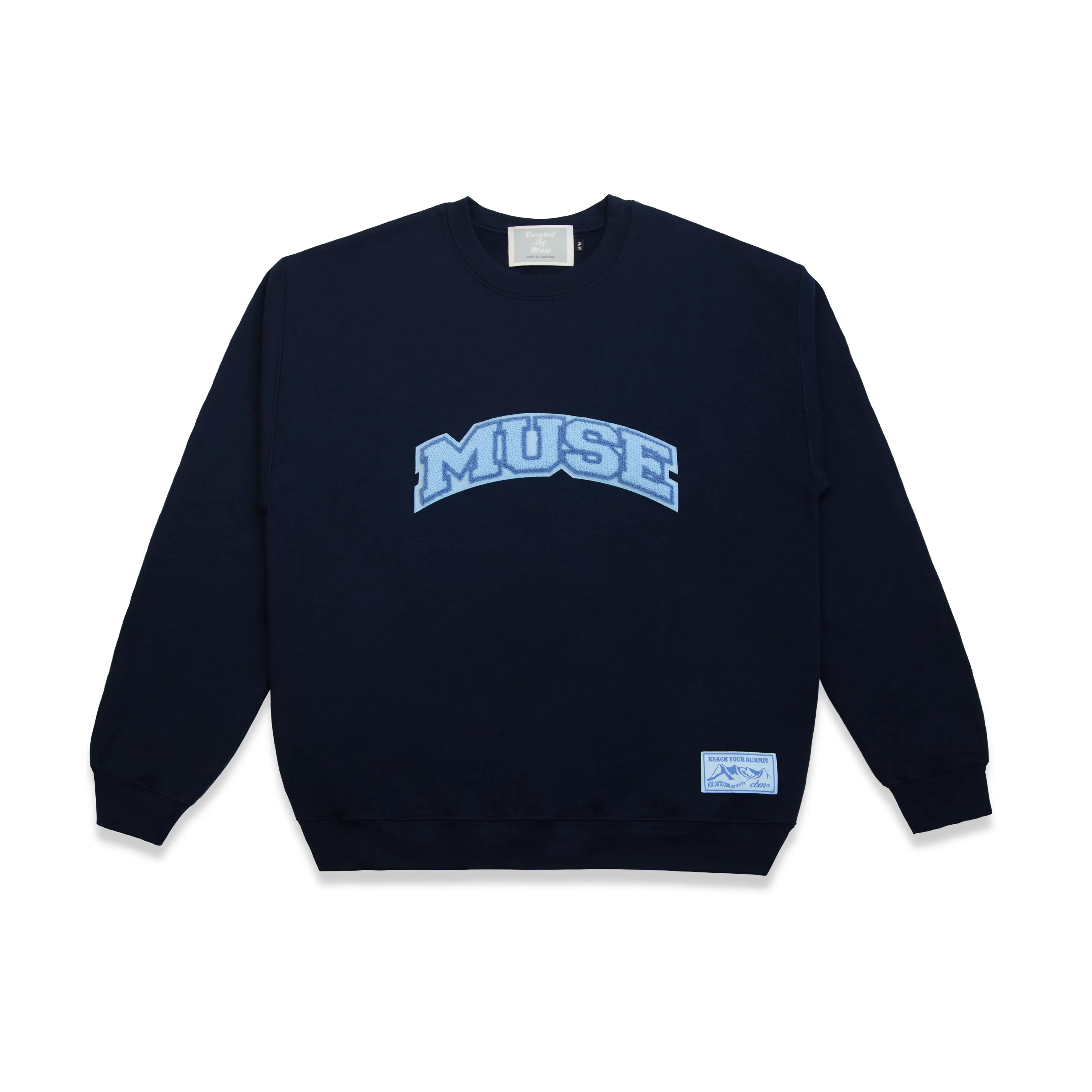 OG Chenille Navy Sweatshirt - Lagoon