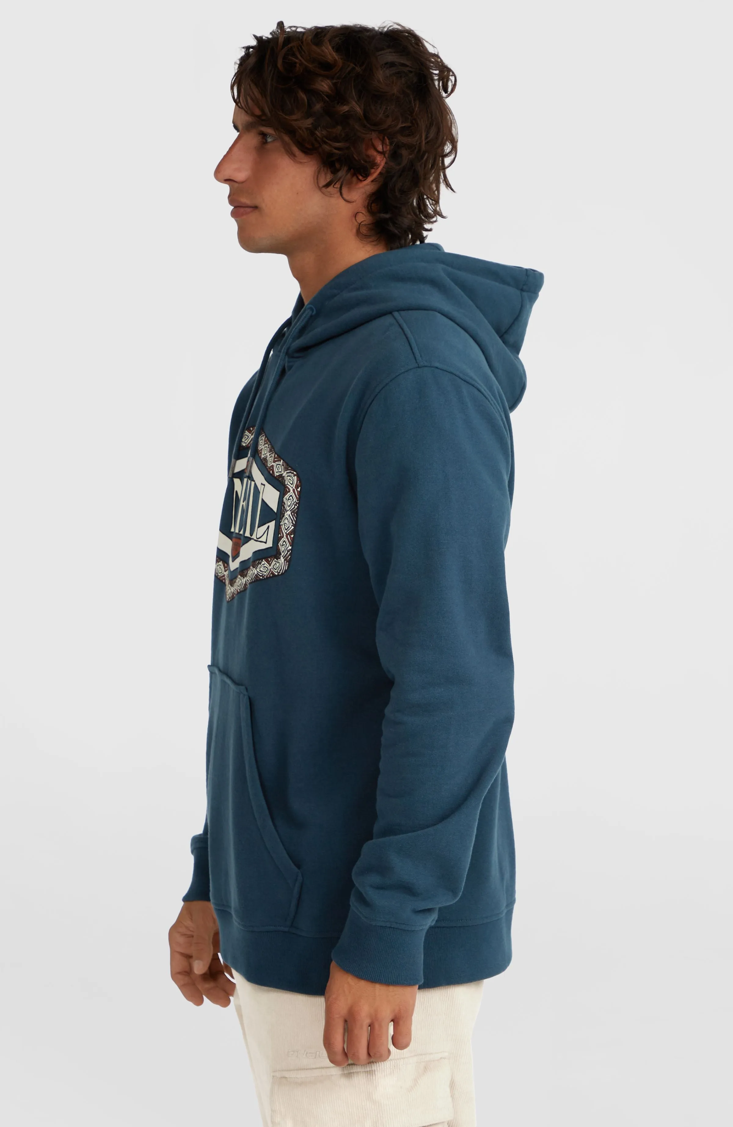 O'Neill Front Print Hoodie | Alma Steel