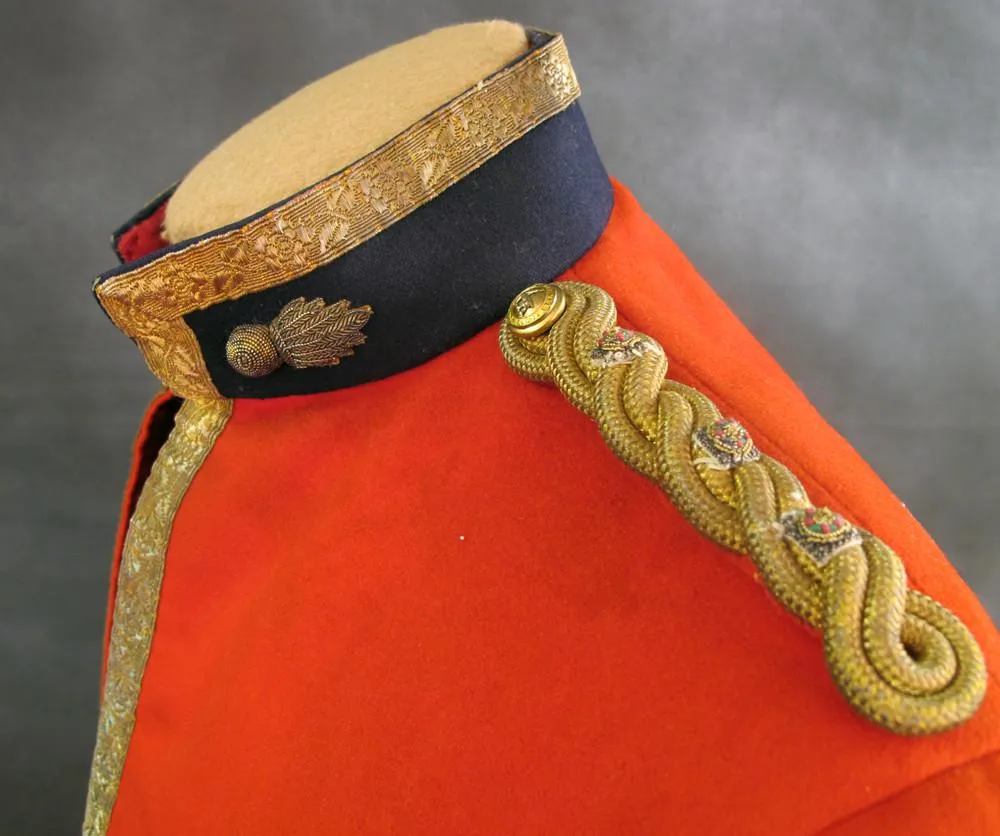 Original British Paratrooper Captain Evening Dress Uniform- Royal Warwickshire