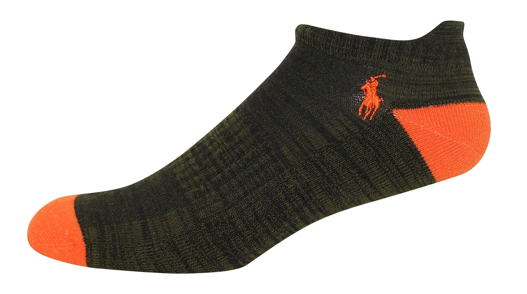 Polo Ralph Lauren Men's 3-Pack Athletic Americana Low Cut Sock Polo Embroidery