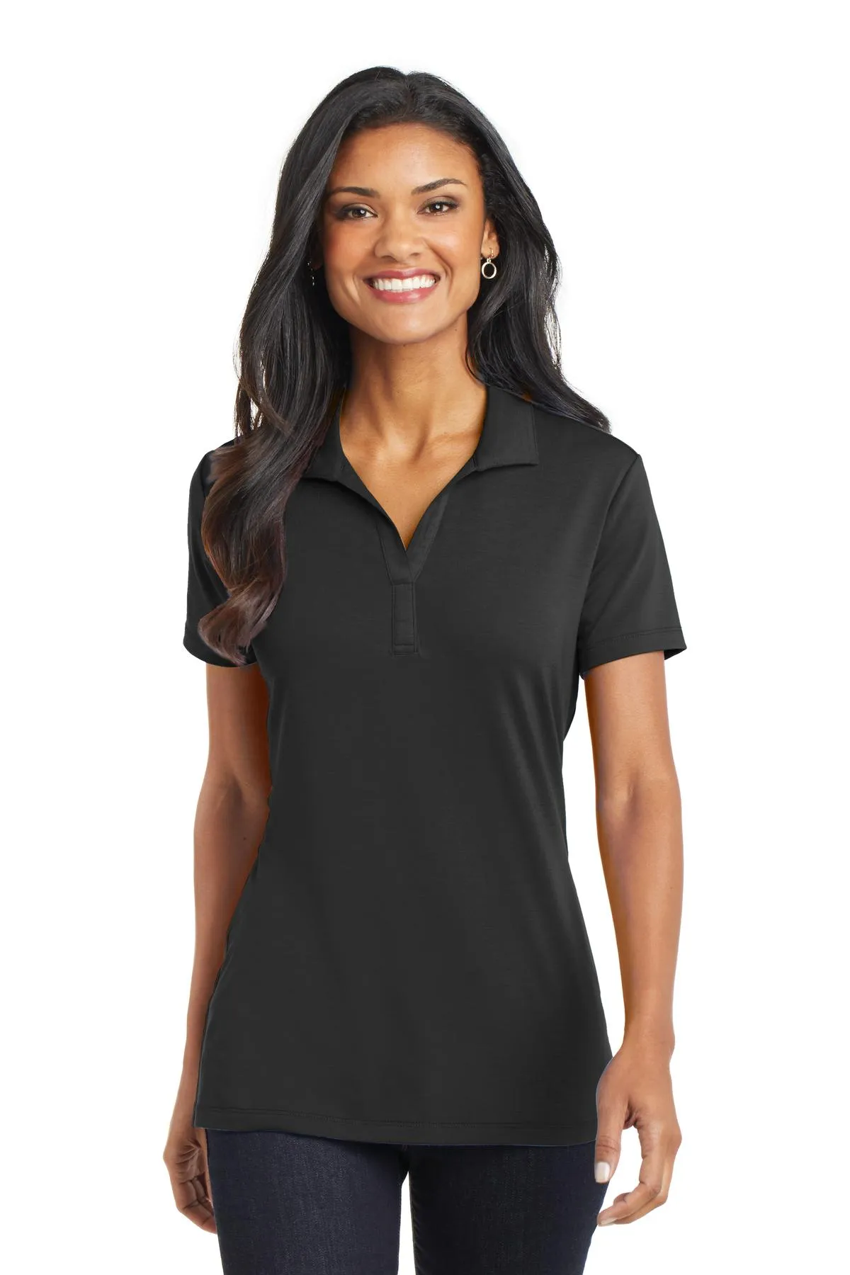 Port Authority® Ladies Cotton Touch™ Performance Polo. L568