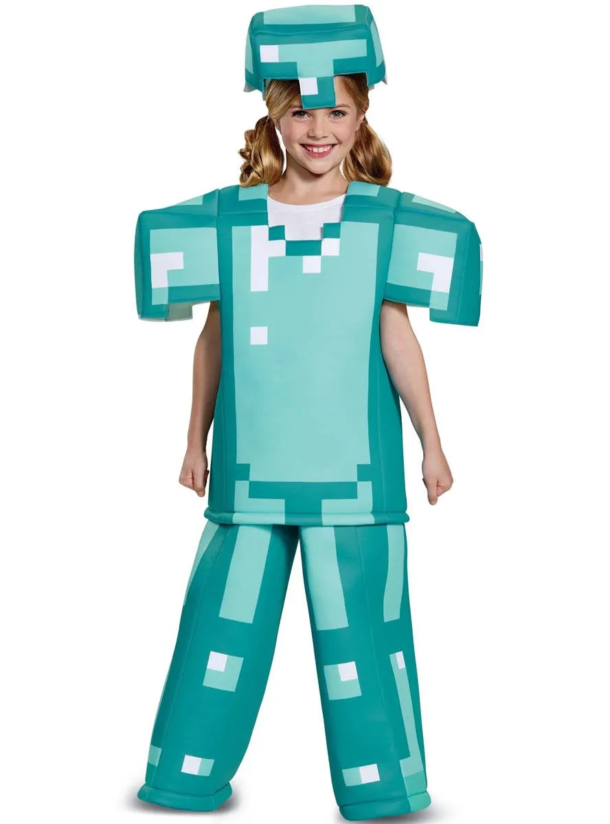 Prestige Minecraft Diamond Amour Childrens Book Week Costume