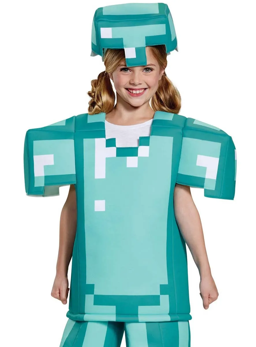 Prestige Minecraft Diamond Amour Childrens Book Week Costume