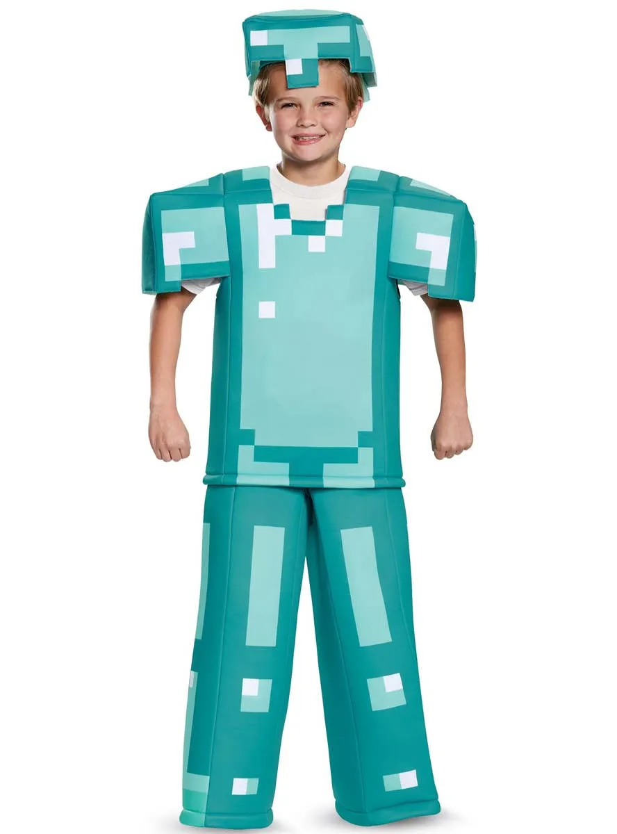 Prestige Minecraft Diamond Amour Childrens Book Week Costume