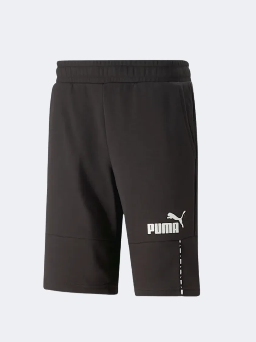 Puma  Essentials Block Tape Men Lifestyle Short Black