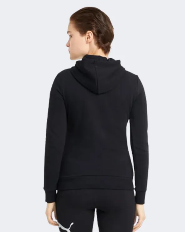 Puma Essentials Logo Women Lifestyle Hoody Black 58679101