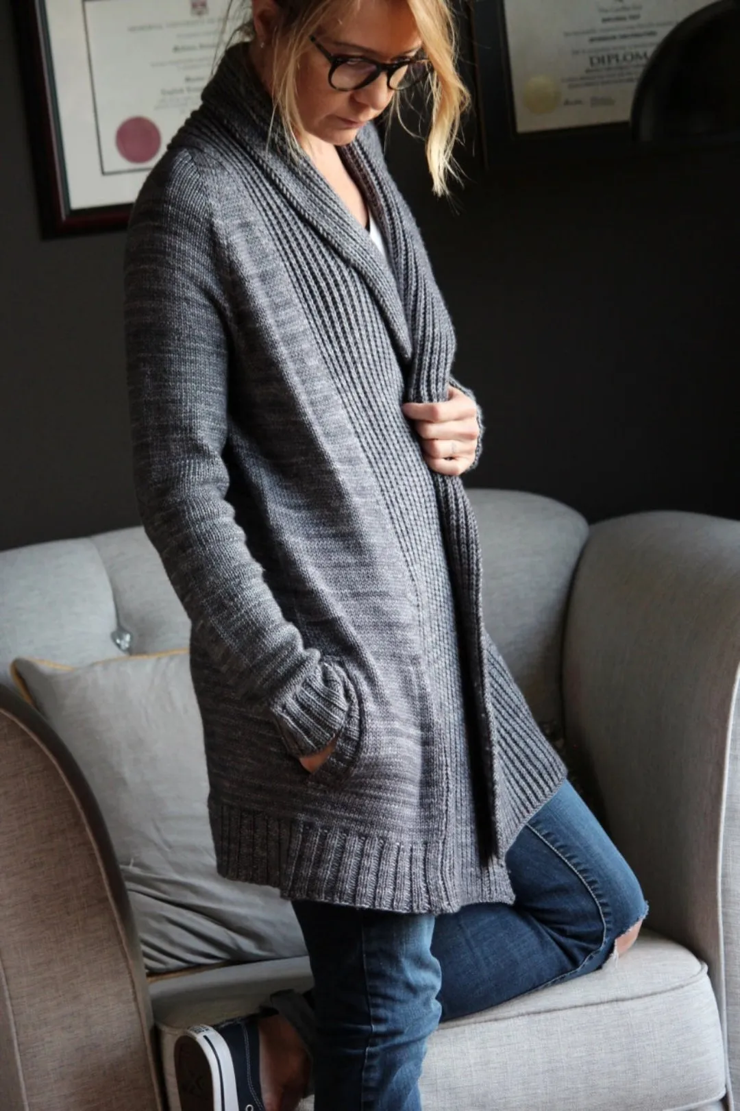 Pure Comfort Cardigan | Knitting pattern and knitting kits