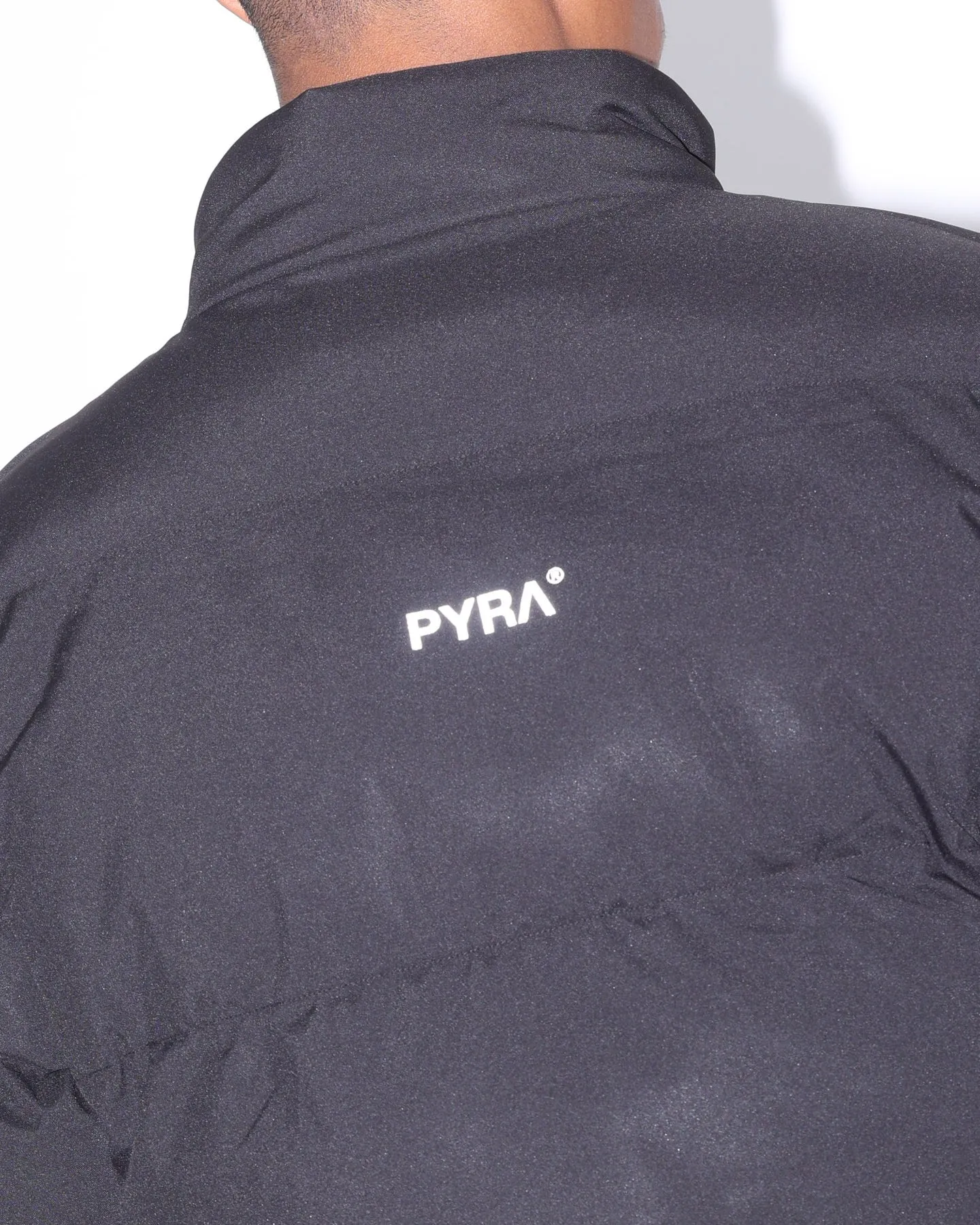 PYRA Sherpa Puffa Jacket Black