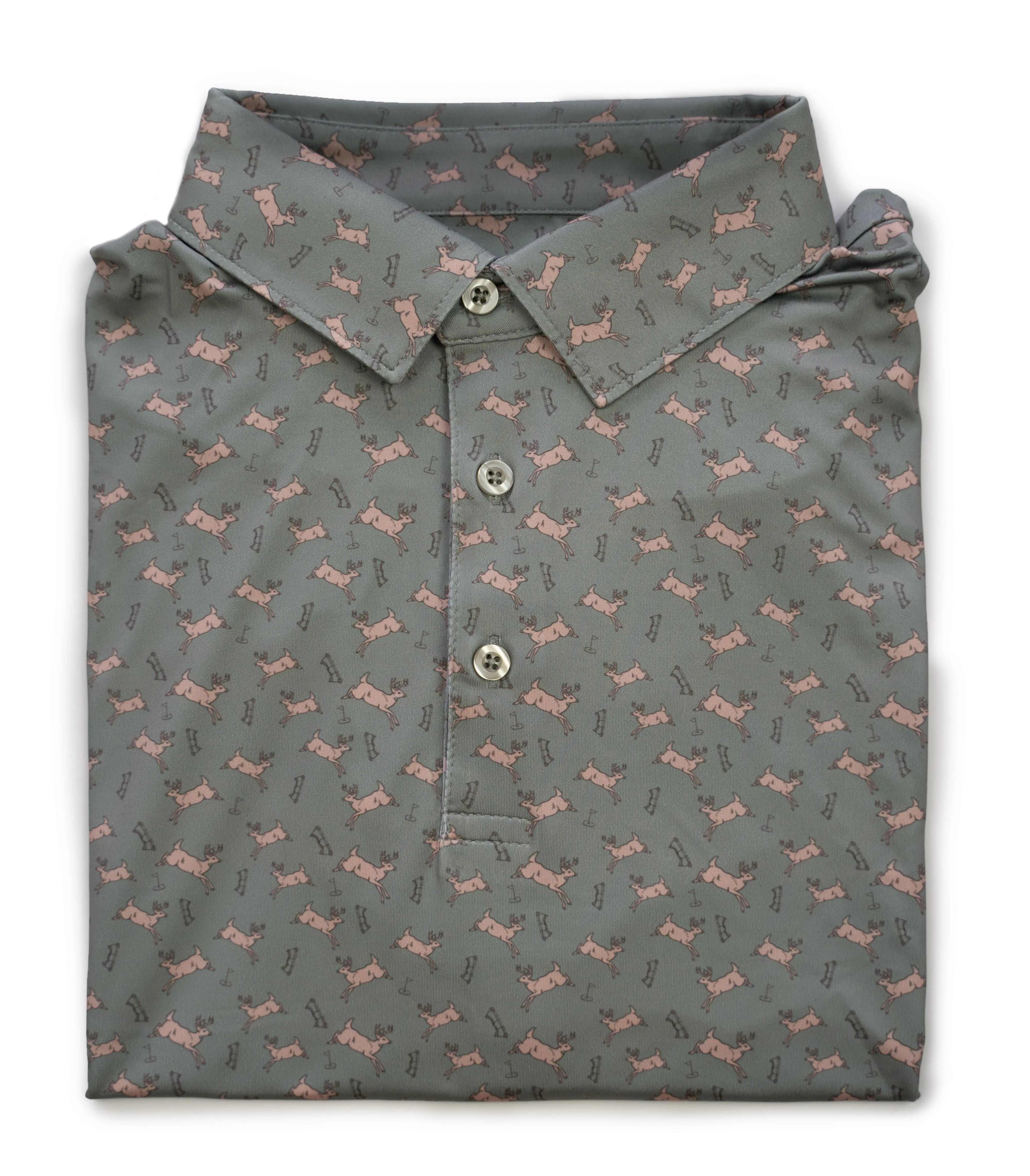 "Bows & Bucks" Golf Polo