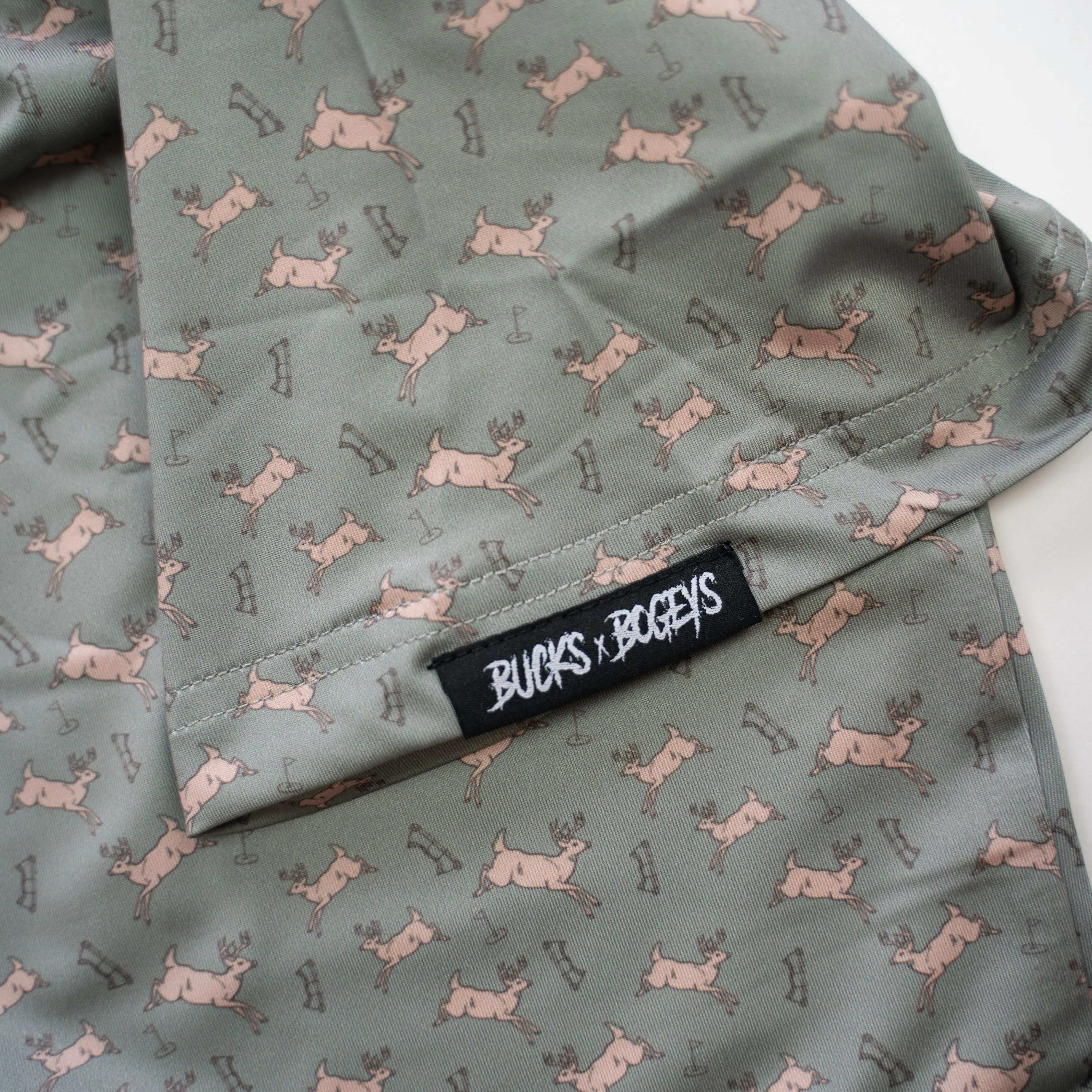 "Bows & Bucks" Golf Polo