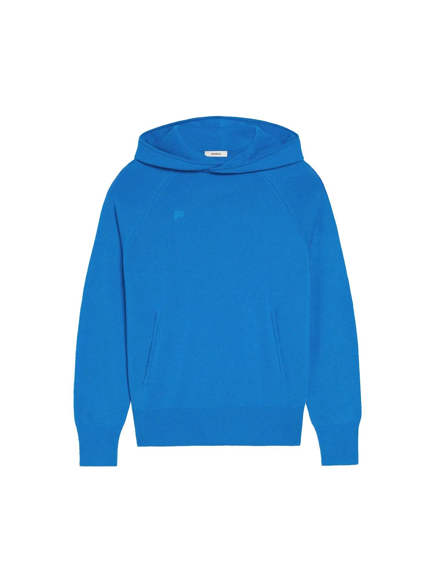 Recycled Cashmere Hoodie—cerulean blue