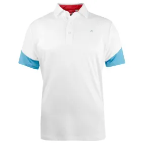 Redvanly Men's Riley Polo - White