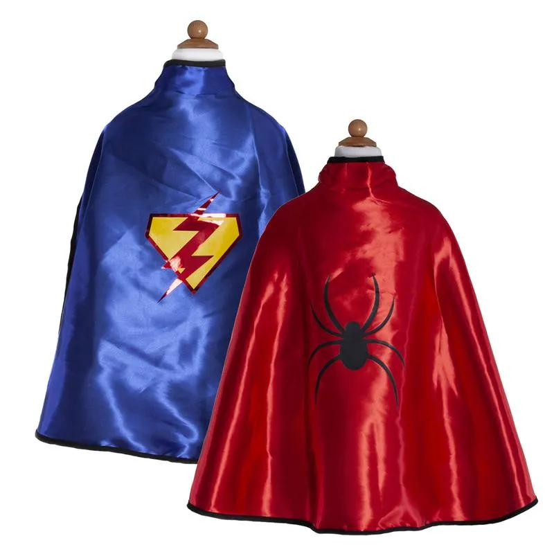 Reversible Adventure Cape with Mask, Size 5-6