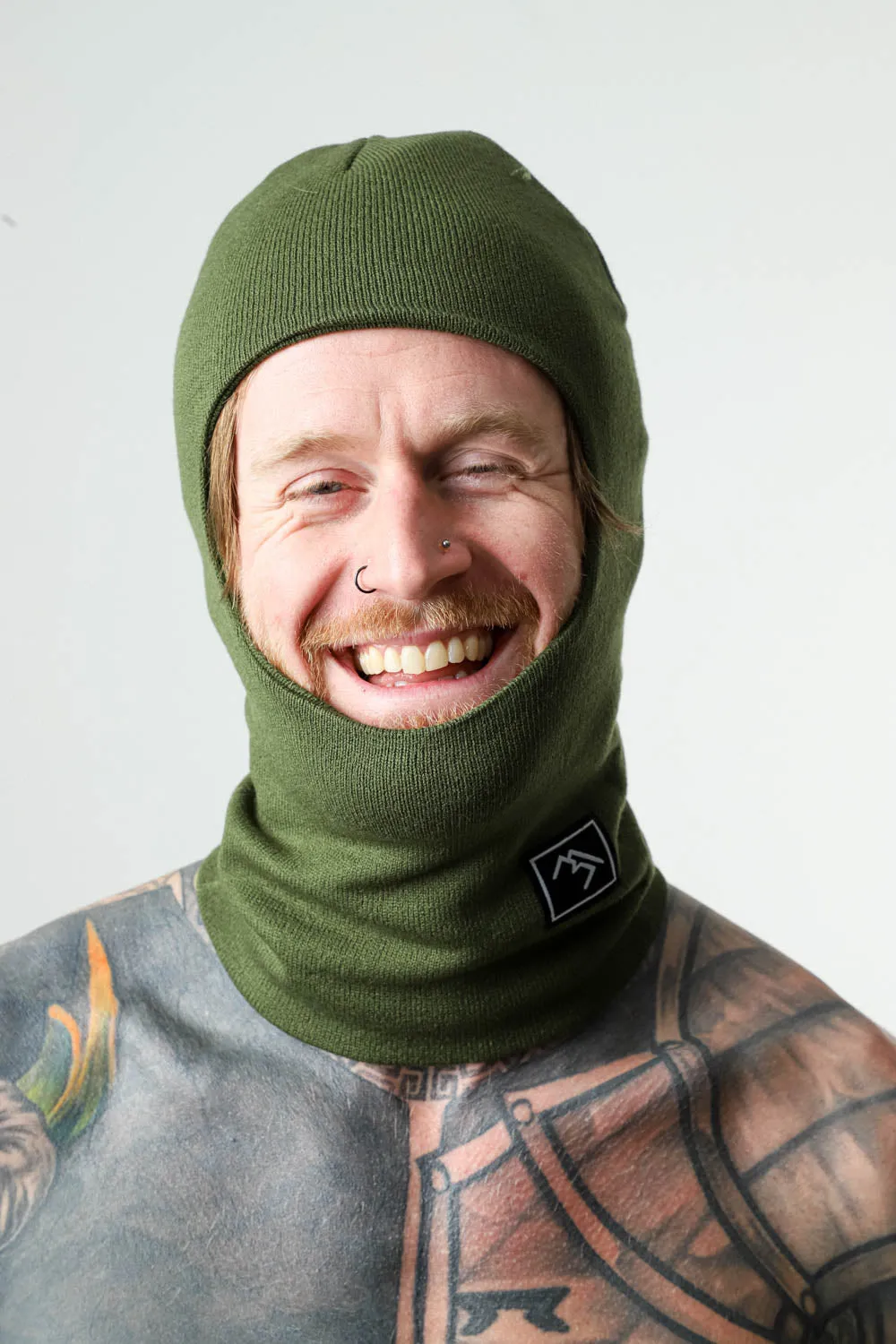 Robbin Hood Balaclava - Camo Green