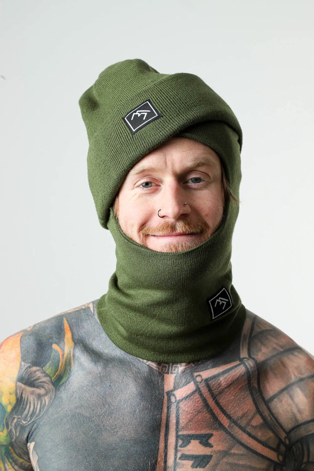 Robbin Hood Balaclava - Camo Green