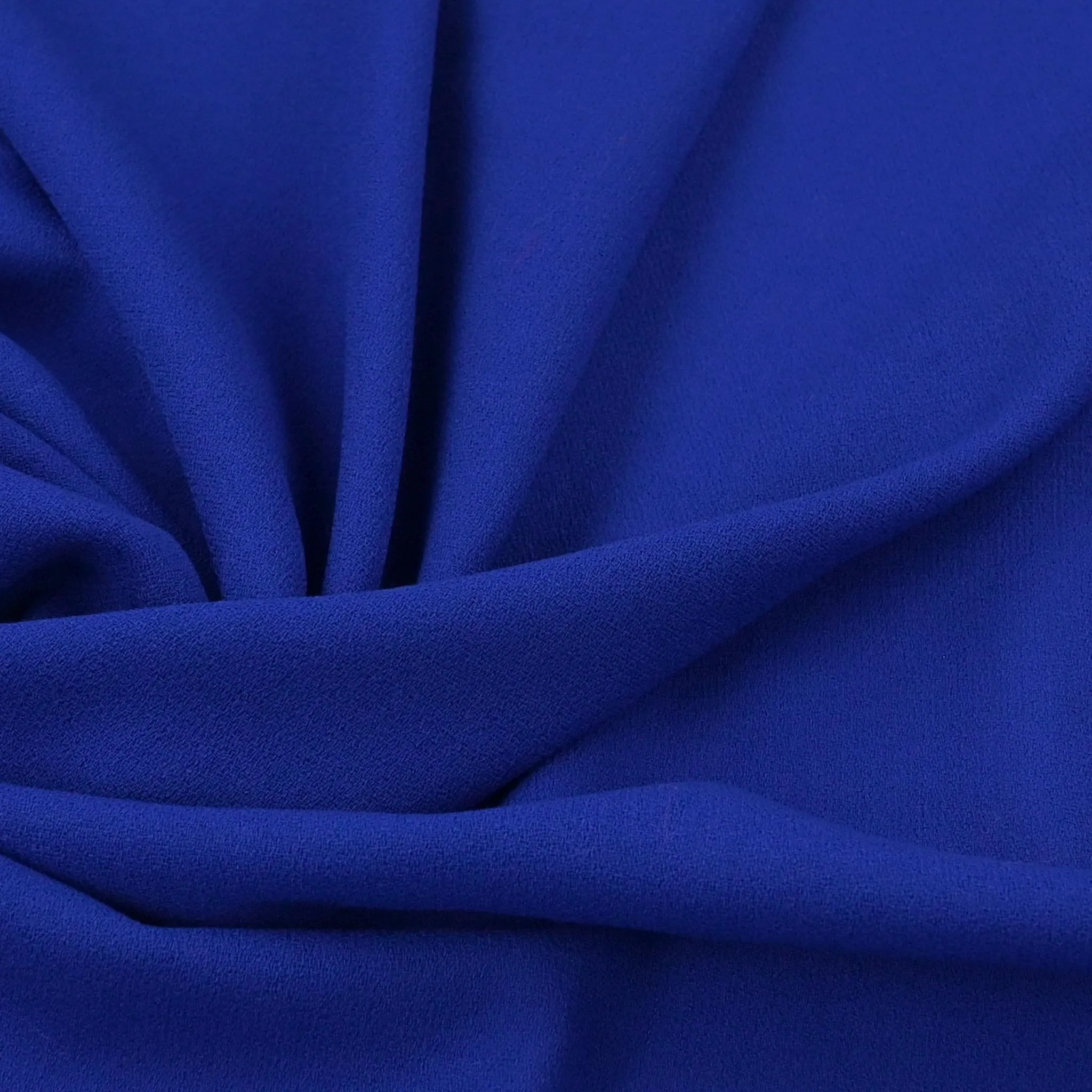 Royal Blue Crepe Fabric 97202