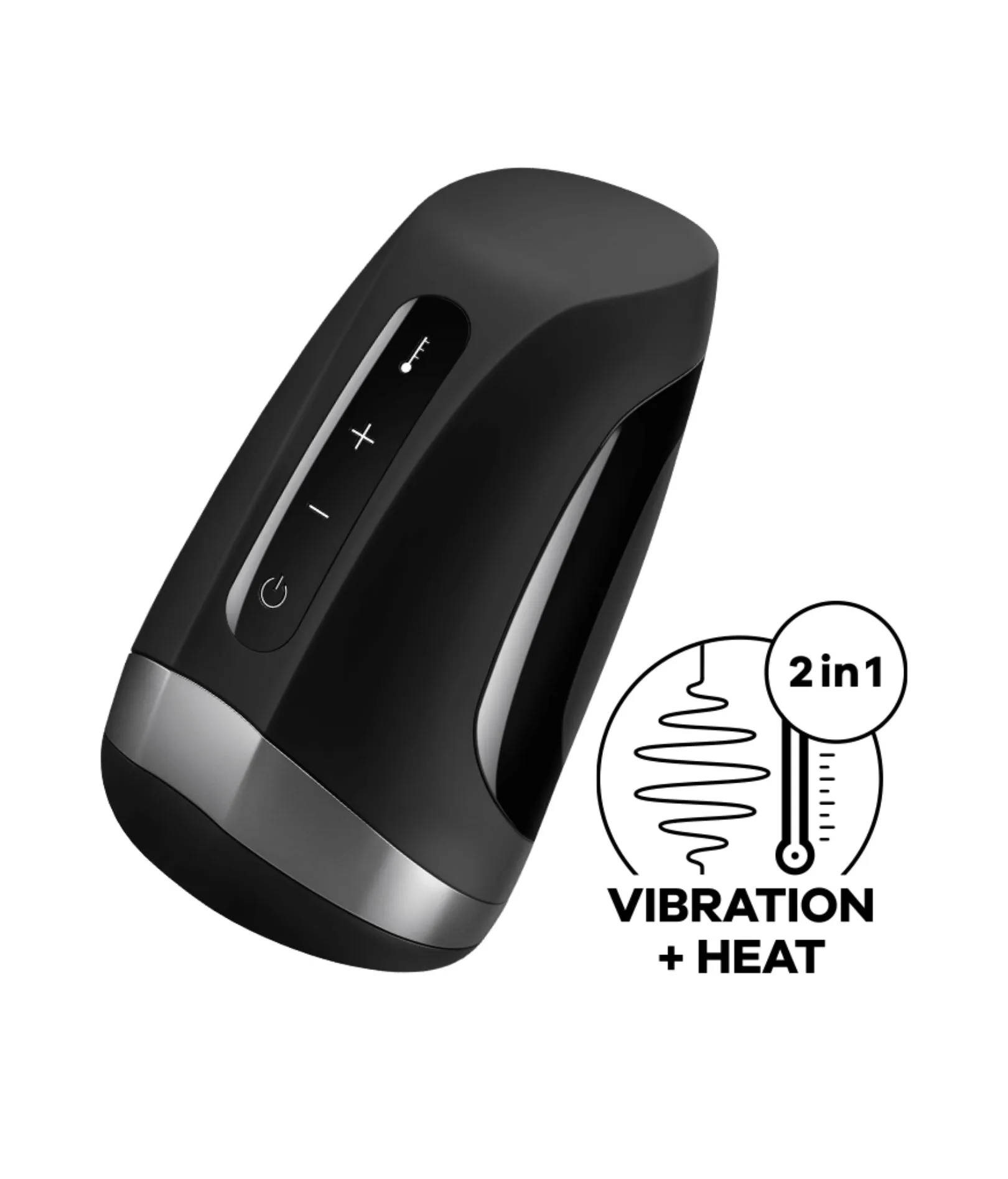 Satisfyer Men Heat And Vibration Masturbator