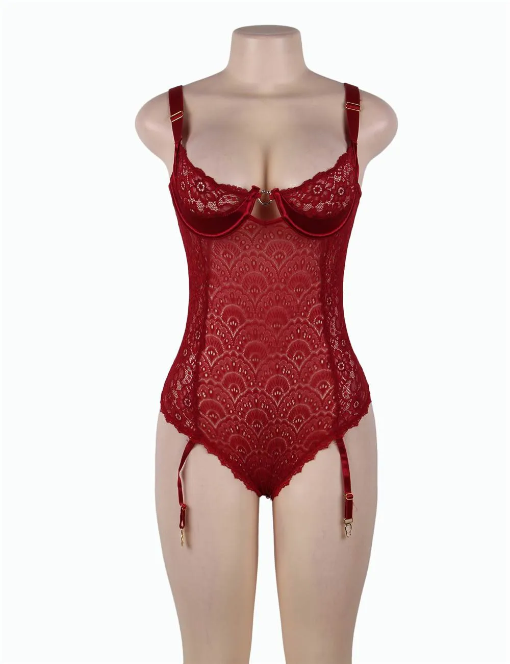 Scarlet Seduction Bodysuit