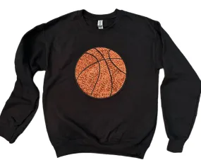 Sequin Basketball Sweatshirt (Various Colors)