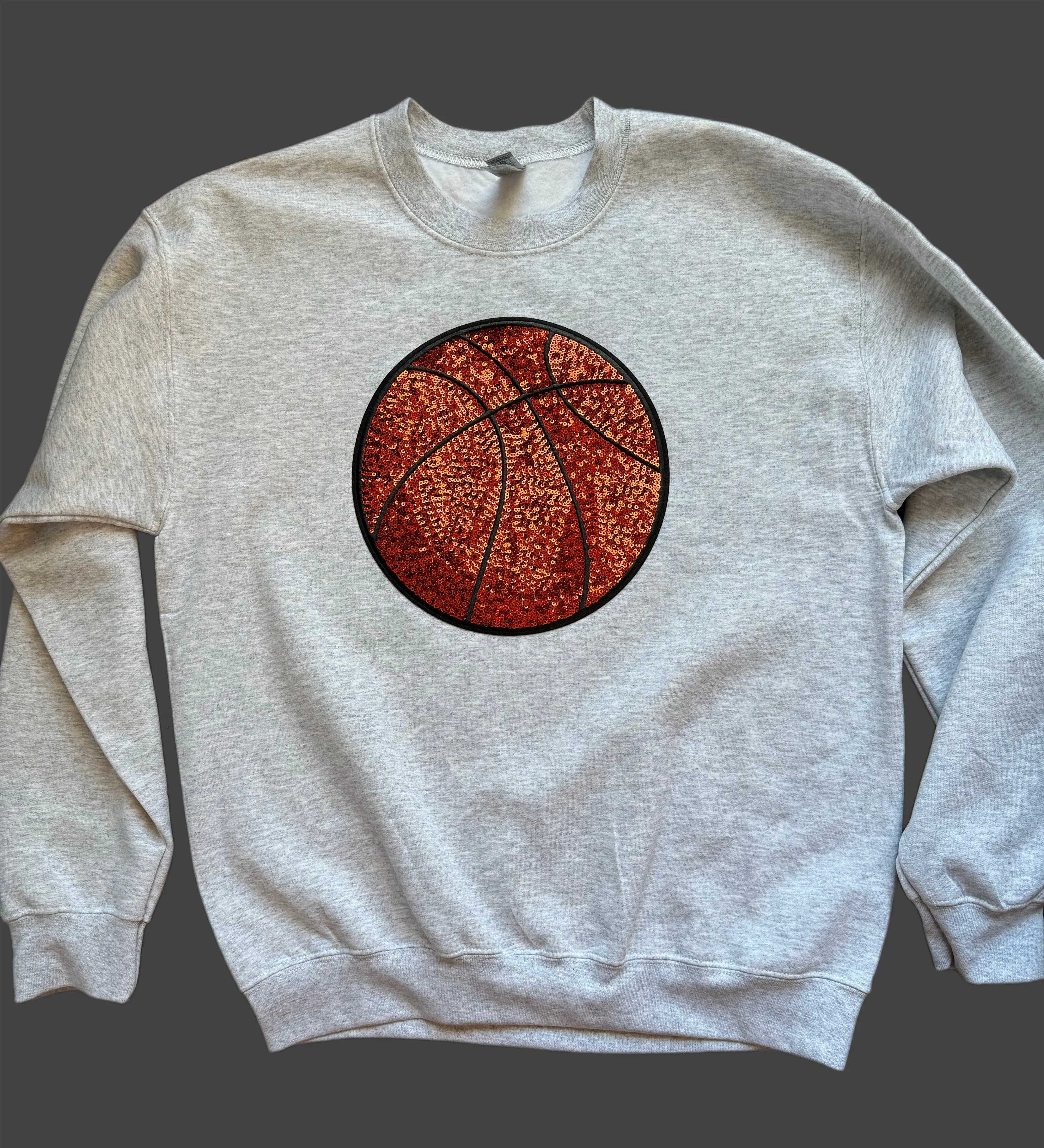 Sequin Basketball Sweatshirt (Various Colors)