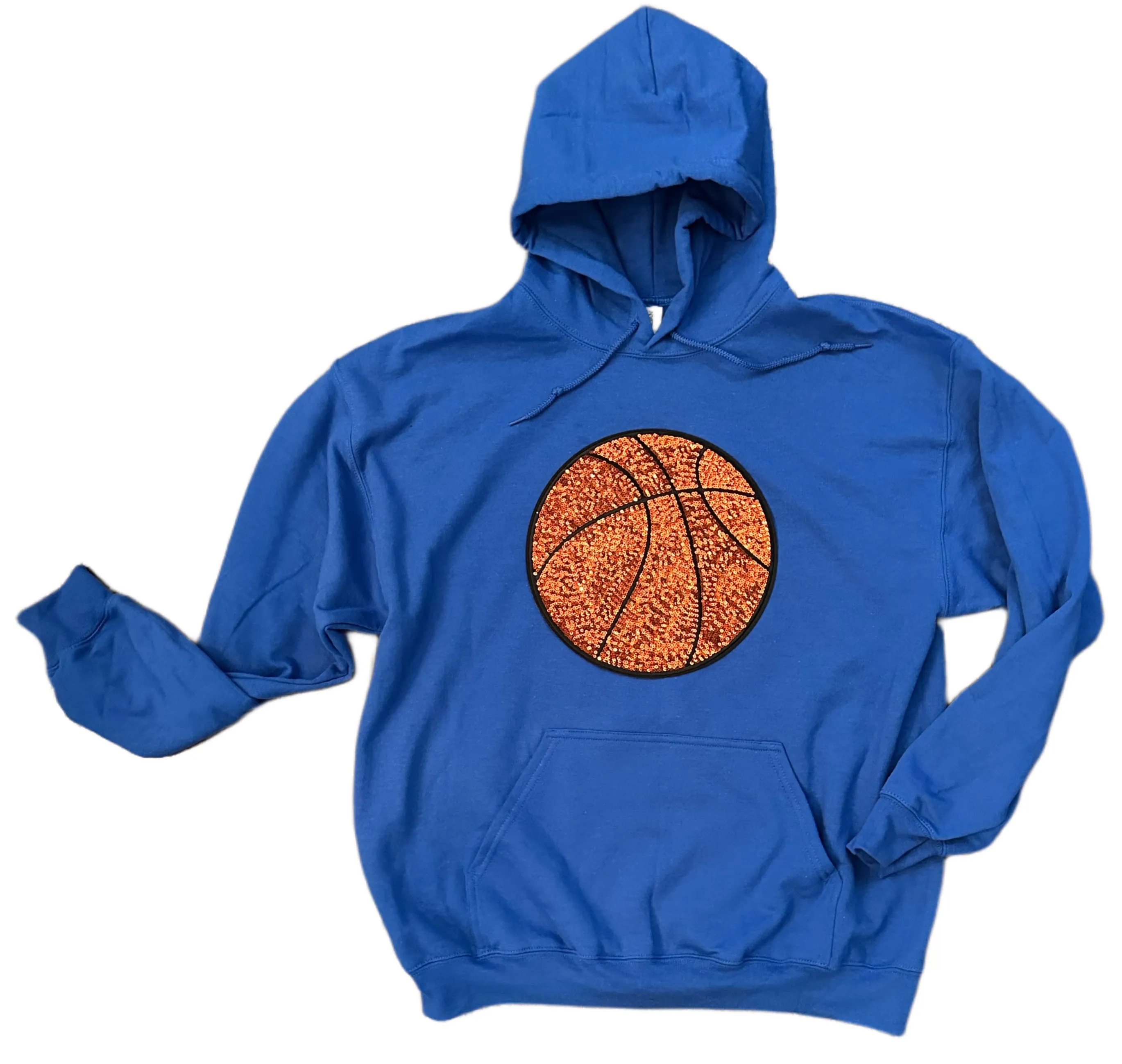 Sequin Basketball Sweatshirt (Various Colors)