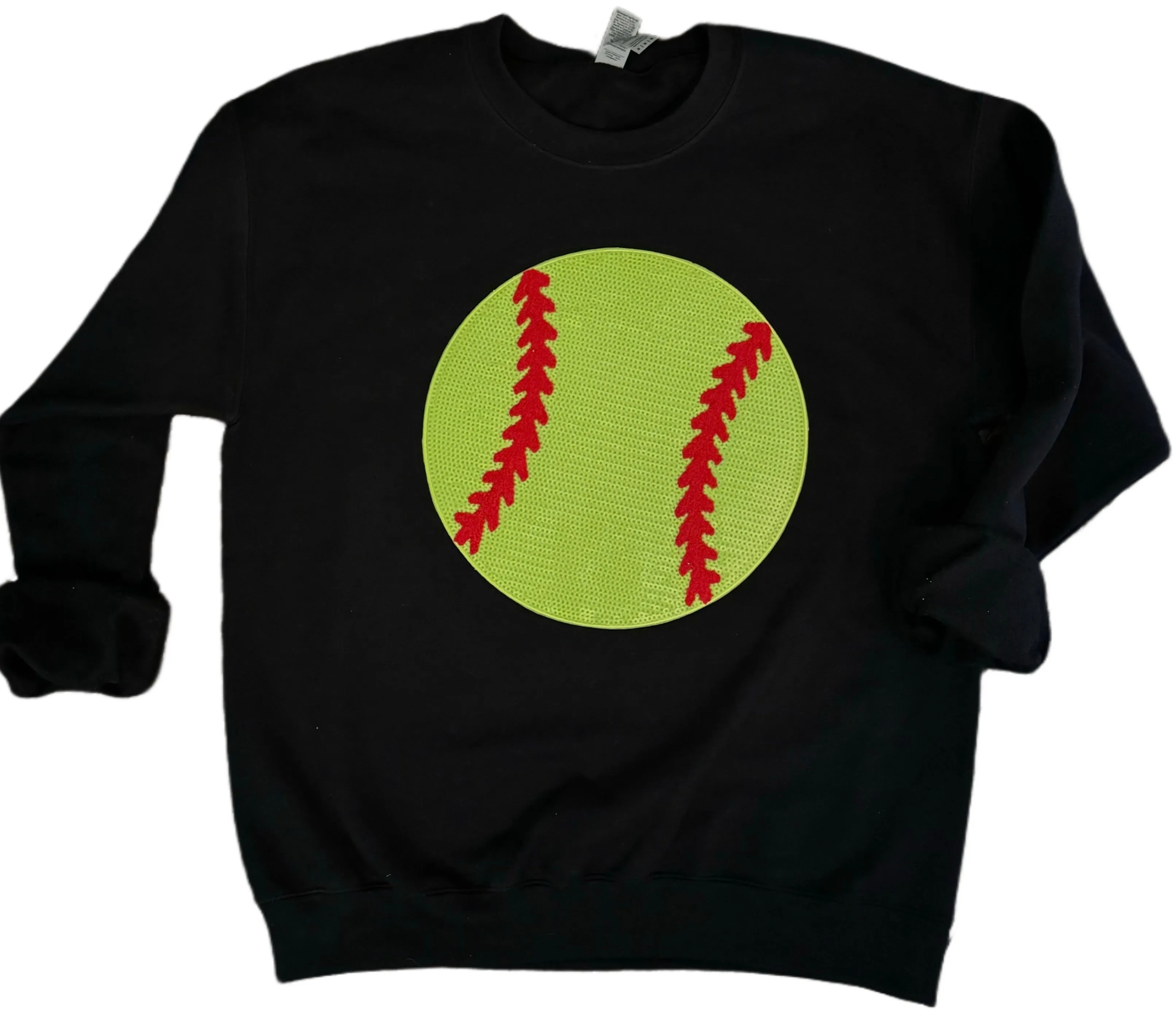 Sequin Softball Sweatshirt & Hoodies (Various Options)