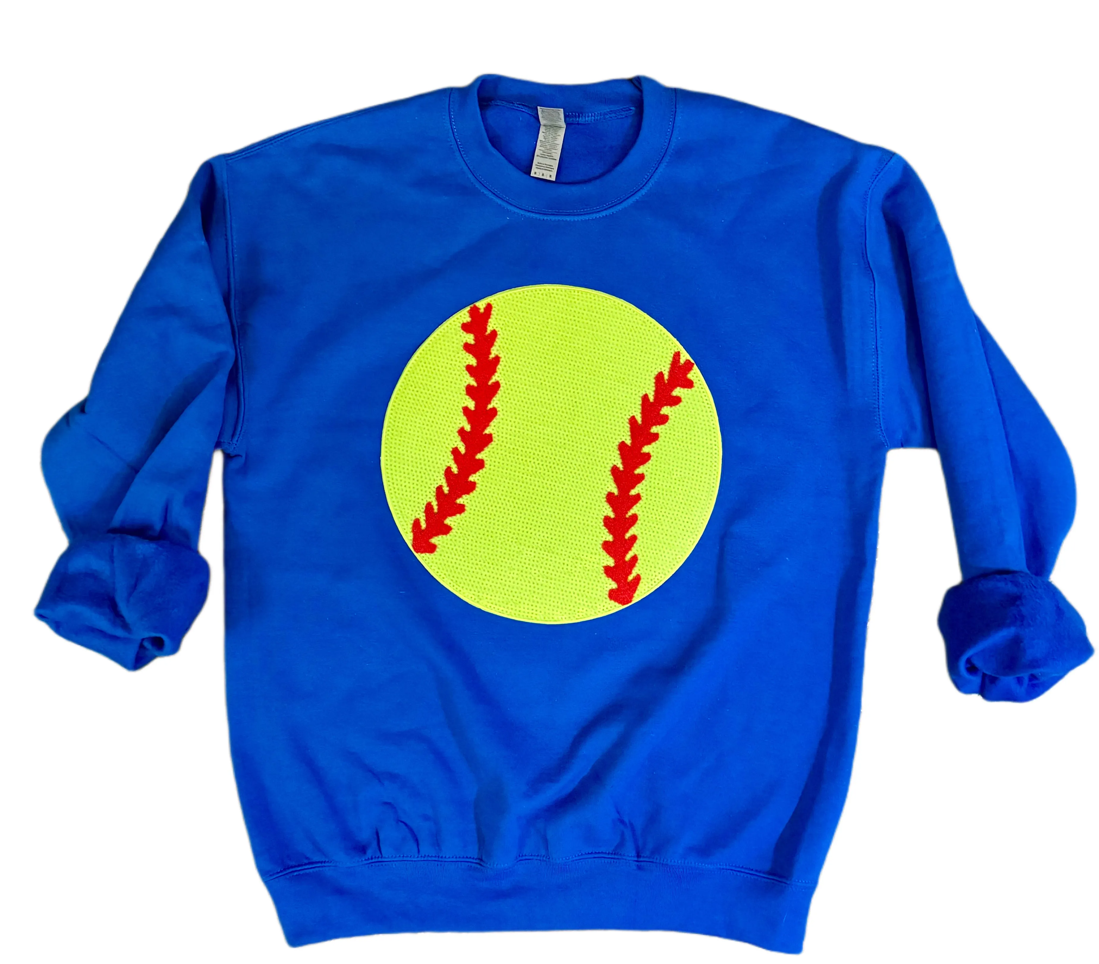 Sequin Softball Sweatshirt & Hoodies (Various Options)