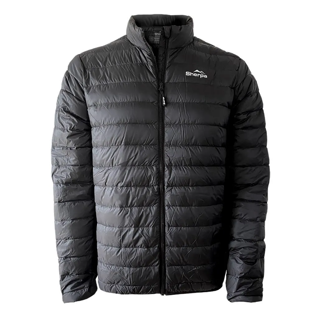 Sherpa Lightweight Down Jacket - Black