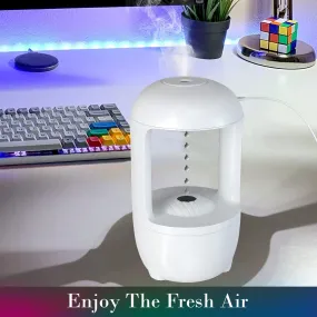 Smokey Water lamp - Off Mist Humidifier Night Light Quiet Essential Oil Diffuser Cool Mist Air Humidifier