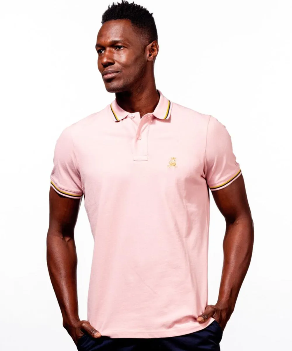 Solid Summer Pink Polo by EightX