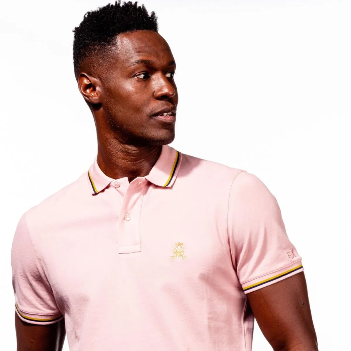 Solid Summer Pink Polo by EightX