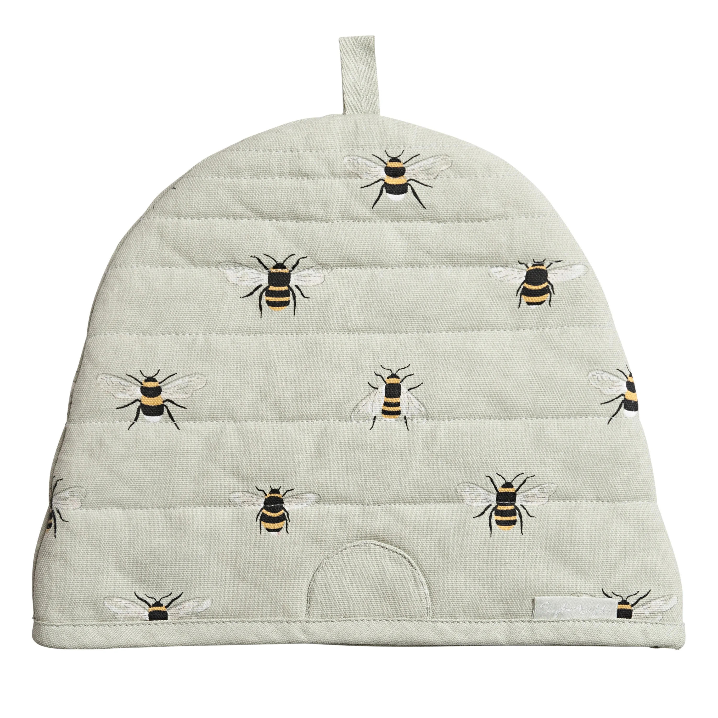 Sophie Allport 'Bees' Beehive Cotton Tea Cosy