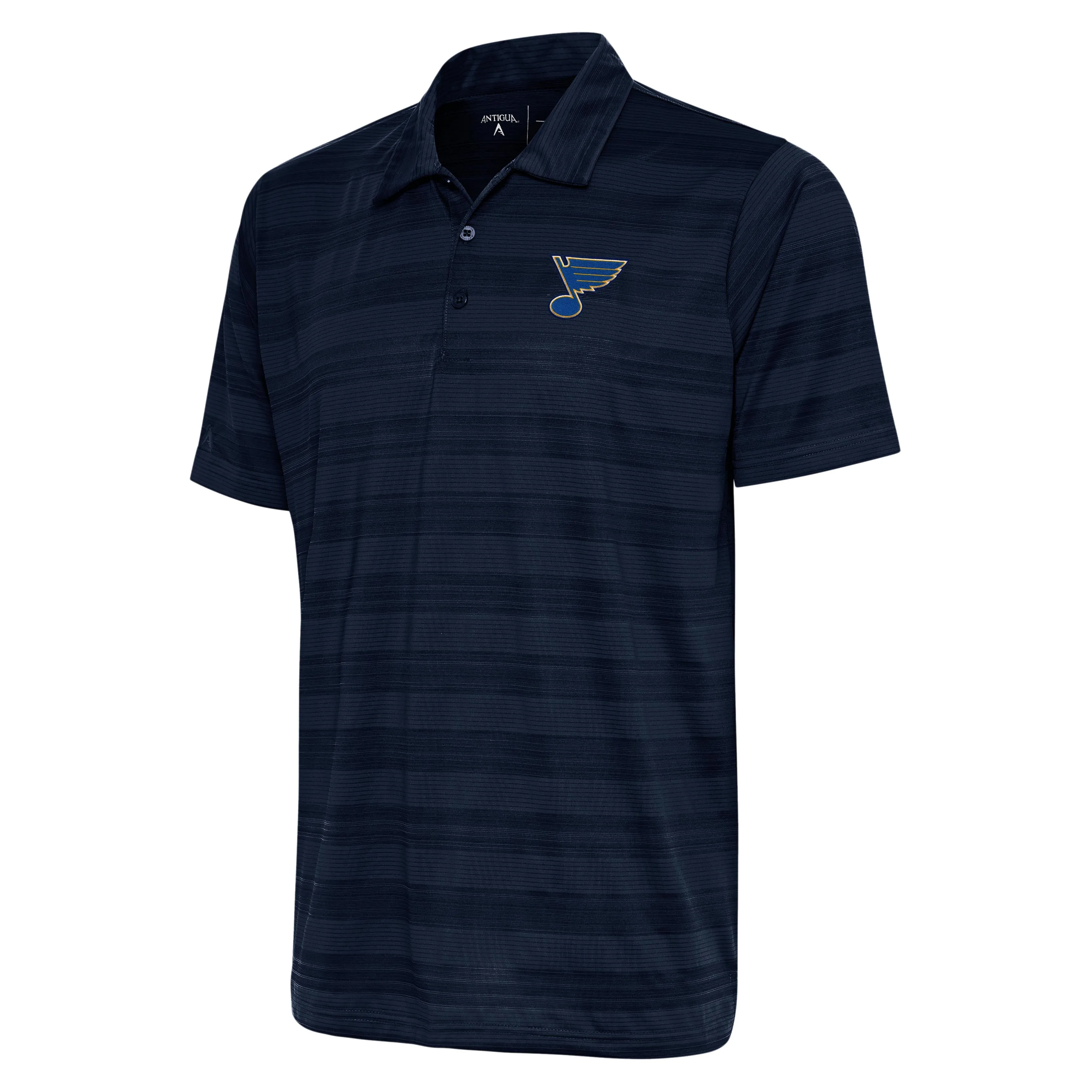 ST. LOUIS BLUES ANTIGUA COMPASS POLO - NAVY