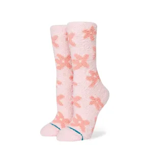 Stance Pollen Plush Crew Socks - Pink