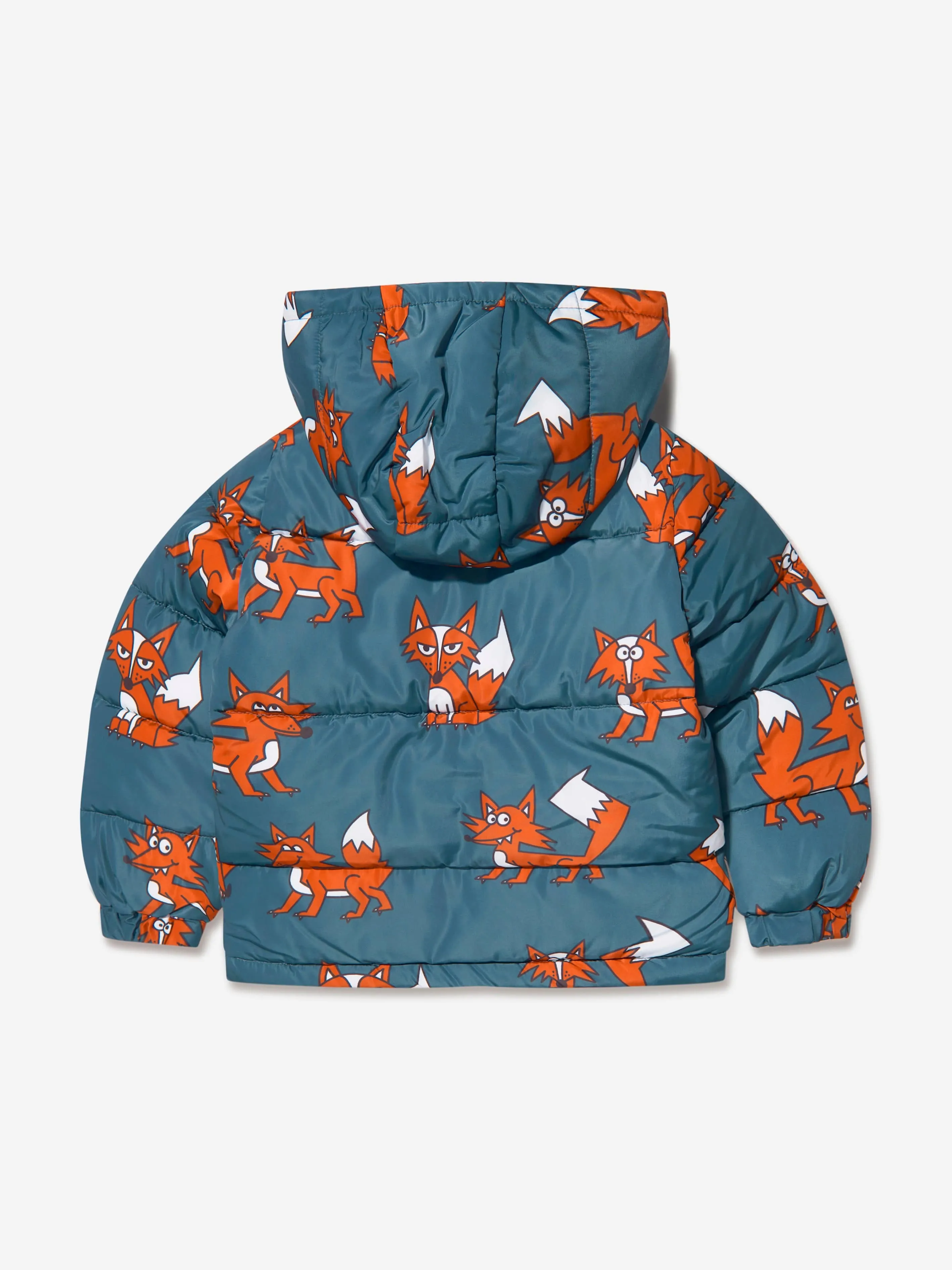 Stella McCartney Boys All Over Fox Puffer Jacket