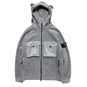 Stone Island Double Pocket Sherpa Fleece Jacket