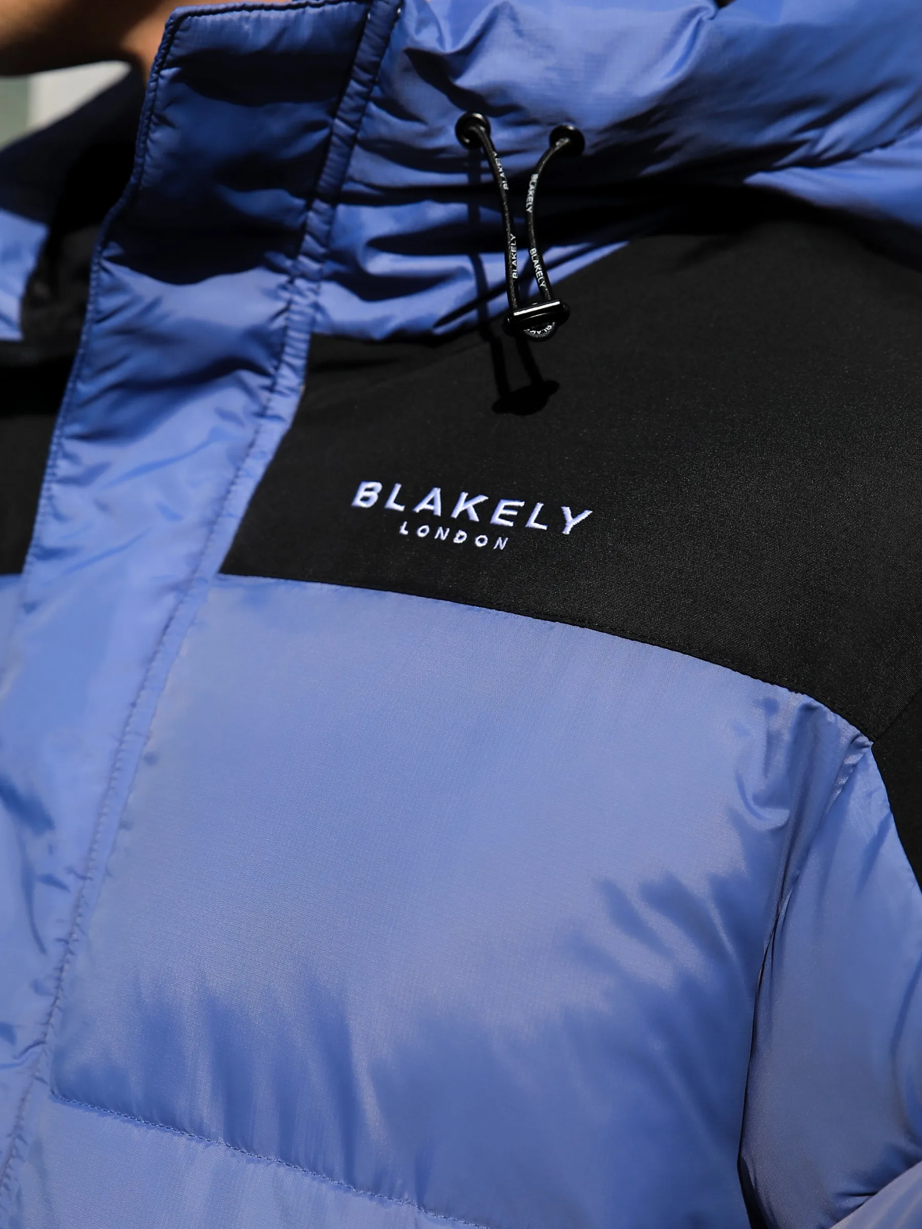 Tampa Puffer Coat - Blue