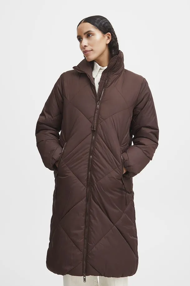 The Bomina Puffer Long Jacket 2.0 - Chicory - PLUS