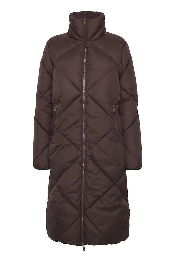 The Bomina Puffer Long Jacket 2.0 - Chicory - PLUS