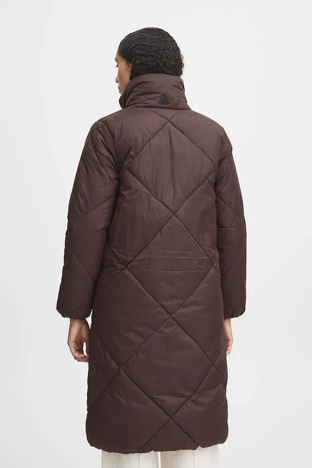 The Bomina Puffer Long Jacket 2.0 - Chicory