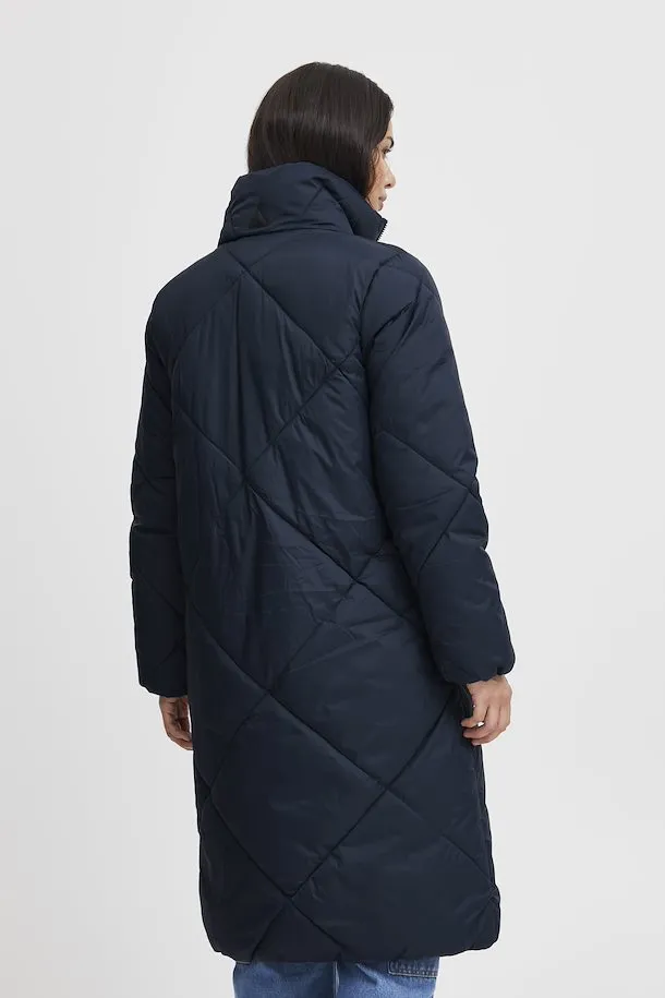 The Bomina Puffer Long Jacket 2.0 - Copenhagen Nights - PLUS